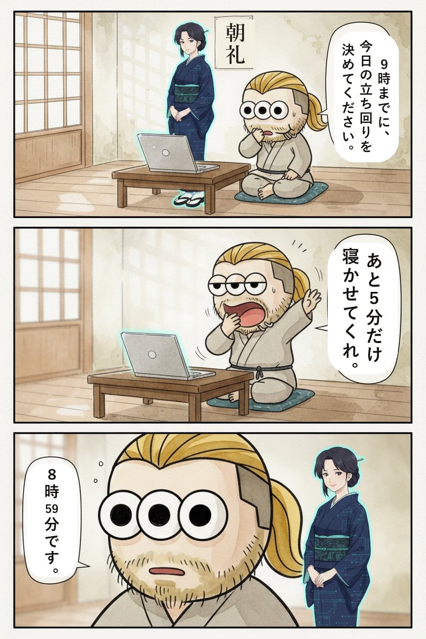 親父の三コマ 10/5（月）